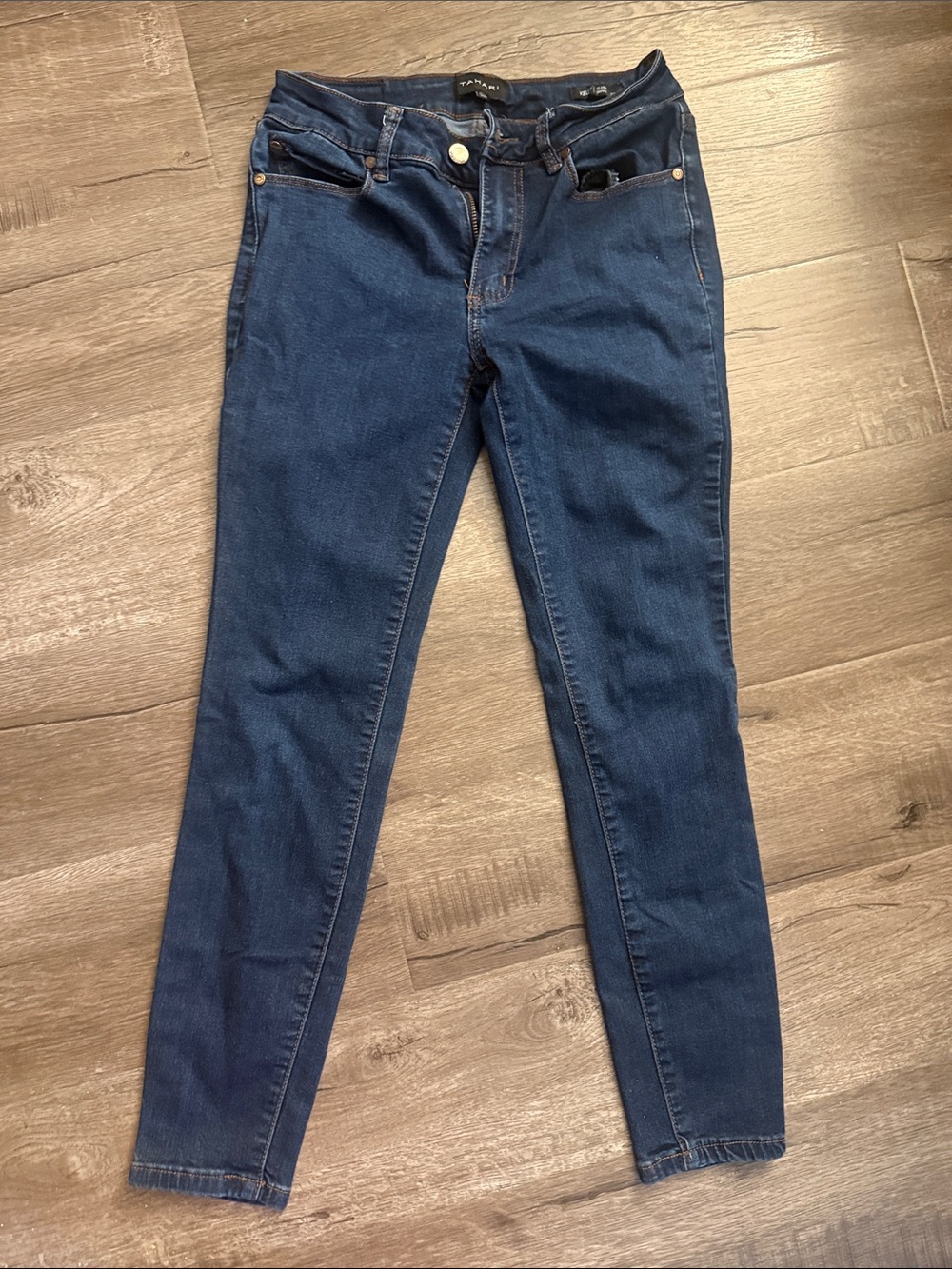 Tahari Dark Blue Women’s Skinny Jeans 2/26